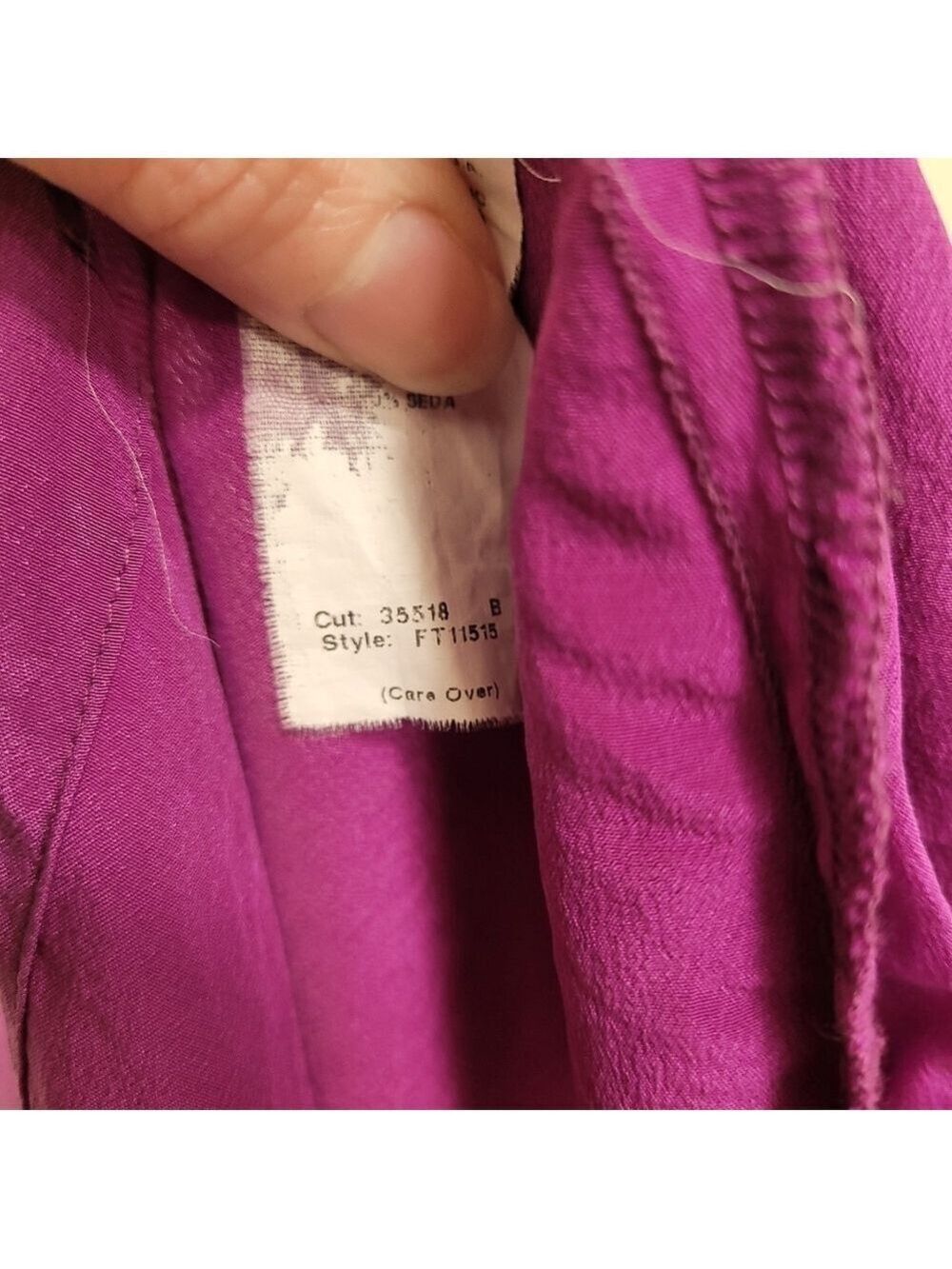Purple Ruffled Sleeveless Blouse by Fifteen Twenty - Picture 5 of 5